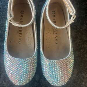 Marc Defang Childs Rhinestone Flats